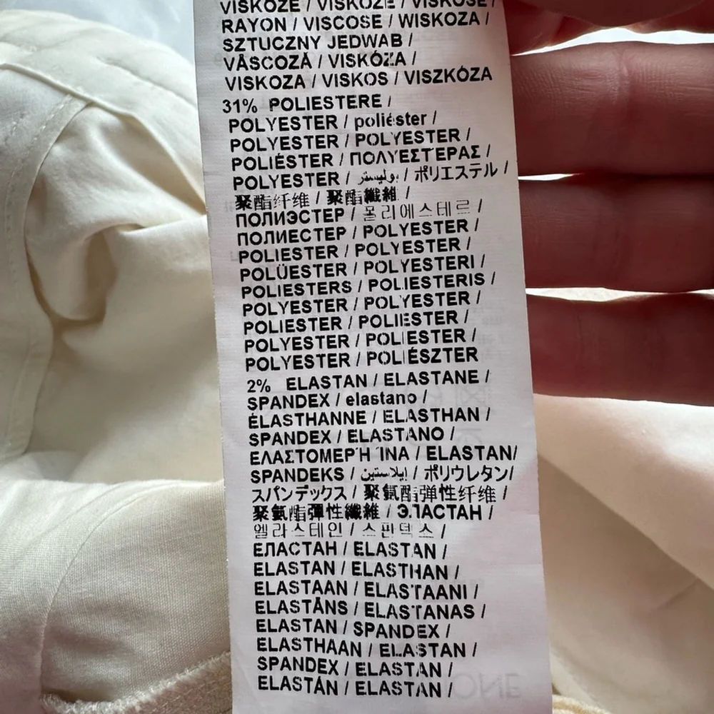 Piazza Sempione NWT | Women's Italian Tailored Trousers | Ivory | IT 38 (US 0-2) - Picture 12 of 12